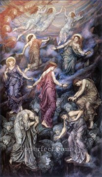 Kingdom of Heaven Pre Raphaelite Evelyn De Morgan Oil Paintings